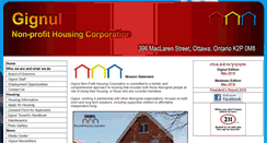 Desktop Screenshot of gignulhousing.org