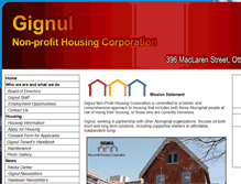 Tablet Screenshot of gignulhousing.org